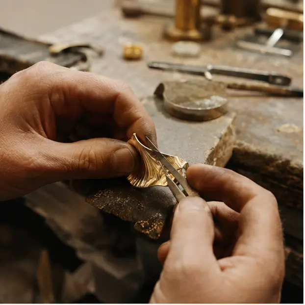 Goldsmith at work