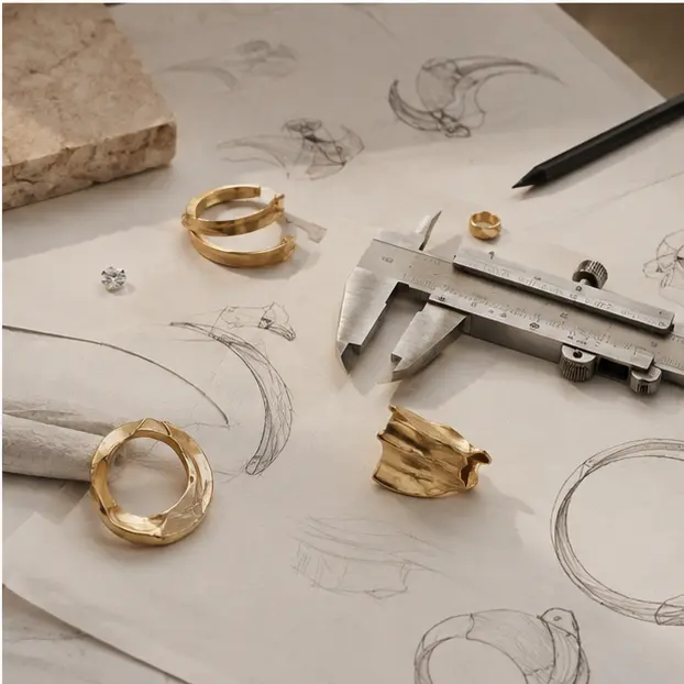 Jewellery design desk